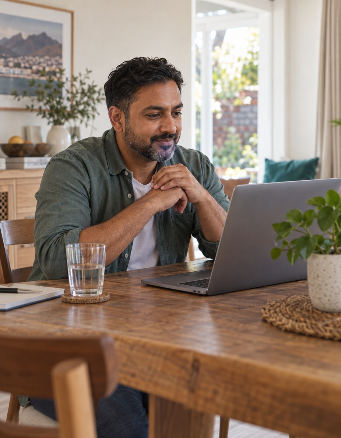 A consult at home